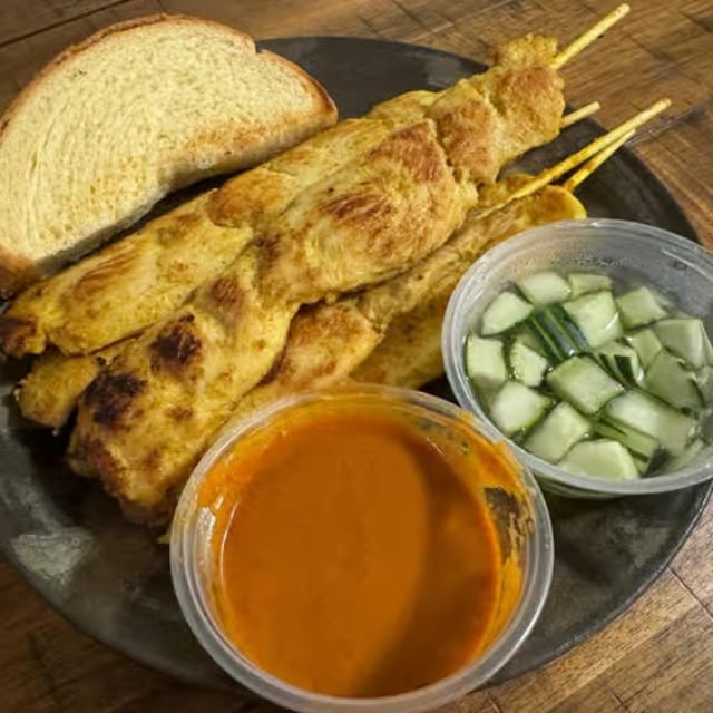 Satay Chicken.