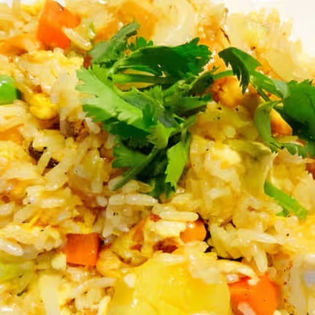 Pineapple Fried Rice.